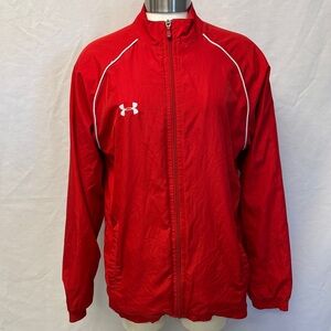 Under Armour Men's Vibrant Red Windbreaker